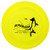 Wham-O Eurablend Fastback Frisbee High Durability K9 Dog Flying Disc - Yellow