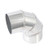 Spectre Performance 9298 2.5" 90 Aluminum Elbow