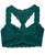 Free People Womens Galloon Lace Racerback Bralette -Green Medium-