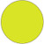 1 inch Diameter Fluorescent Green Circle Labels -500 per Roll-
