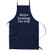 Maybe Swearing Will Help Funny Parody Cooking Baking Kitchen Apron - Navy Blue