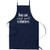 Does Not Cook Well With Others Funny Parody Cooking Baking Kitchen Apron - Navy Blue