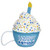 Build A Bear Workshop Blue Birthday Cupcake