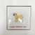 Yellow Labrador Retriever Happy Mothers Day Greeting Card