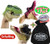 Schylling Dinosaur (T-Rex) Stretchy Hand Puppets Green, Brown & Red Complete Gift Set Bundle with Exclusive "Matty's Toy Stop" Storage Bag - 3 Pack