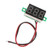 Mini DC 4.8V-30V Voltmeter Red LED Panel 3-Digital Display Voltage Meter