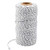 Gray and White String328 Feet Bakers Twine Cotton Crafts Twine Heavy Duty Christmas Twine