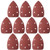 uxcell Detail Sander Sandpaper Triangular Sanding Paper Hook and Loop Sanding Pads Triangle Oscillating Multi Tool 40 Grits 5 Holes 10pcs