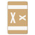 Smead 67194 Alpha-Z Color-Coded Second Letter Labels Letter X Light Brown 100/Pack