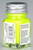 Yellow Fluorescent Enamel Paint Testors 1/4 Oz
