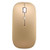2400 DPI 4 Button Optical USB Wireless Gaming Mouse Mice for Gamer Desktop Laptop PC Gaming Mouse -Gold-