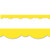 Creative Teaching Press Yellow Stylish Scallops Border CTP 8565