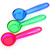 Chef Craft Select Plastic Ice Cream Scoop 8 inch Blue/Green/Pink