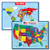 USA Map  and  World Map for Kids Wall Poster -Kids US Maps for Wall Posters for Learning Classroom Education Back to School Resources-18x24 -Non Laminated-2 Pack