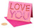 Papyrus Valentines Day Card -Ombre Love-