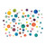 1PC Colorful Polka Dots Circle Wall Stickers for Kids Rooms Home Decor Wall Decal DIY PVC Baby Nursery Dots Sticker