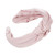 Women Wide Headband Cloth Cross Knot Hair Hoop Hairband Headband Hair Accessories Sweet Girls Headband -Pink-