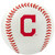 Rawlings MLB Cleveland Indians Team Logo Baseball Official White