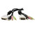 StarTech.com DVID4N1USB10 10 Feet 4-in-1 USB Dual Link DVI-D KVM Switch Cable with Audio and Microphone
