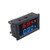DC 0-100V 10A Detector Voltage Current Meter Panel Amp Volt Gauge 0.28 inch LED Voltmeter Ammeter Red and Blue Digital Multimeter Display Voltage Current Tester