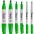 Sharpie Permanent Markers 6 Pack Assorted Sizes Ultra Fine Tip Fine Tip and Chisel Tip Permanent Markers -Lime Green-