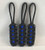 Paracord By Ripcord Thin Blue Line Paracord Zipper Pulls 3 Pack