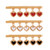 Amosfun 3pcs Heart Bobby Pin Dripping Oil Hair Clip Decorative Hairpin Side Barrette Hair Accessories for Party Valentines Day -White  Plus Red  Plus Black- for Valentines Day Party Supplies Amosfun 3pcs Heart Bobby Pin Dripping Oil Hair Clip Decorative Hairpin Side Barrette Hair Accessories for Party Valentines Day -White  Plus Red  Plus Black- for Valentines Day Party Supplies