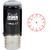 Clock - ExcelMark Self-Inking Round Teacher Stamp - Red Ink