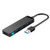 USB Hub?VENTION 4-Port USB 3.0 Hub Ultra-Slim Data USB Splitter -Charging Supported- Compatible for MacBook Laptop Surface Pro PC Flash Drive Mobile HDD -0.5FT/0.15M-