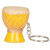 X8 Drums Keychain Yellow -X8-KEYCH-Y-