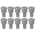 Beennex 10pcs Drywall Dimpler Magnetic PH2 Bits for Plasterboard Screw Depth Stop Limit