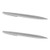 Assecure 2 x pro large big semi transparent clear stylus pen for Nintendo DS