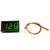 LED Voltmeter Digital Display Voltage Meter Panel High Precision 3 Wire Voltmeter with 0.56-Inch LED Display DC 0~100V-Green-