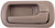 Dorman 82192 Rear Passenger Side Interior Door Handle for Select Honda Models Brown