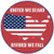 U.S. Custom Stickers United We Stand Divided We Fall Circle Decal 4 inch