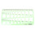 BUZHI Geometric Plastic Circles Squares Hexagons Triangle Template Ruler Drawing Tool