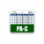 PA-C Badge Buddy Horizontal w/Height  and  Weight Conversion Charts -Standard Hunter Green-