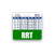 RRT Badge Buddy Horizontal w/Height  and  Weight Conversion Charts -Standard Green-