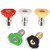 Toolcy Pressure Washer Tips Spray Nozzles Multiple Degrees 5 Colors1/4 inch Quick Connection Design Up to 4000 PSI -3.0 GPM-