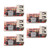 Baluue 5pcs DC-DC Buck Converters Adjustable Buck Converter Step Down USB Voltage Regulator 6-24V 12V/24V Step Down to 5V 3A Charger Module