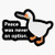 Leyland Designs Peace was Never an Option Sticker Outdoor Rated Vinyl Sticker Decal for Windows Bumpers Laptops or Crafts 5 inch