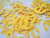 100 Yellow Anchor Confetti Nautical Baby Shower 1 Inch Anchor Die Cut Anchor Cut out Embellishment Table Scatter Nautical Wedding
