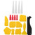 ?????? ?????? ?????? ??????Sealant Scraper Plastic Scraper Sealant Remover Silicone Sealant Scraper 17Pcs Grouting for Molding Acrylic Silicone