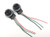 3157/4157 Bulb Socket Brake Turn Signal Light Harness Wire LED Pig Tail Plug