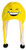 Emoticon POM POM Plush HAT Laughing Crying TEARS Yellow