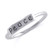 Sterling Silver Stackable Peace Ring - Size 10