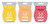 Scentsy Multi-pack - Coconut Lemongrass, Sunkissed Citrus, Perfectly Pomegranate