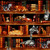 Timeless Treasures Novelty Print Library Cats