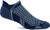 Sockwell Mens Incline Micro Moderate Compression Sock Denim - M/L