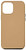 iPhone 12 Pro Max Camel Brown Plain Solid Color Case